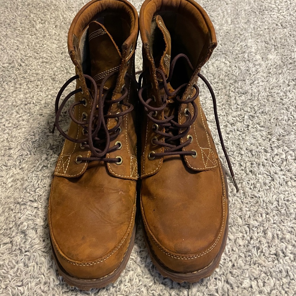 Timberland brown winter boot — worn once